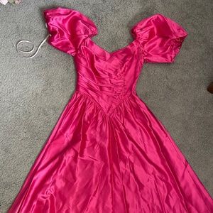 barbiecore 80s dress